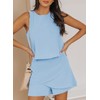Dokotoo - overol sin mangas con cuello halter para mujer,