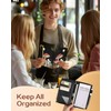 Slohif Server Book for Waitress Cute Serving Books with Zipper