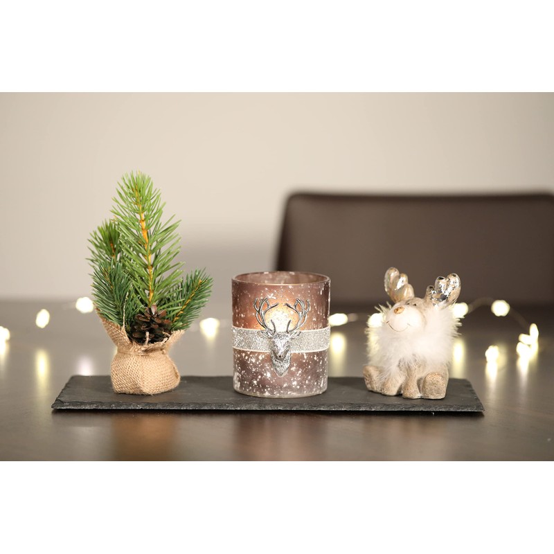 Nordstern Christmas tree in jute bag - 20 x 12.5