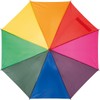 Automatic Umbrella with Wooden Handle / Colour: Multicoloured, Colourful