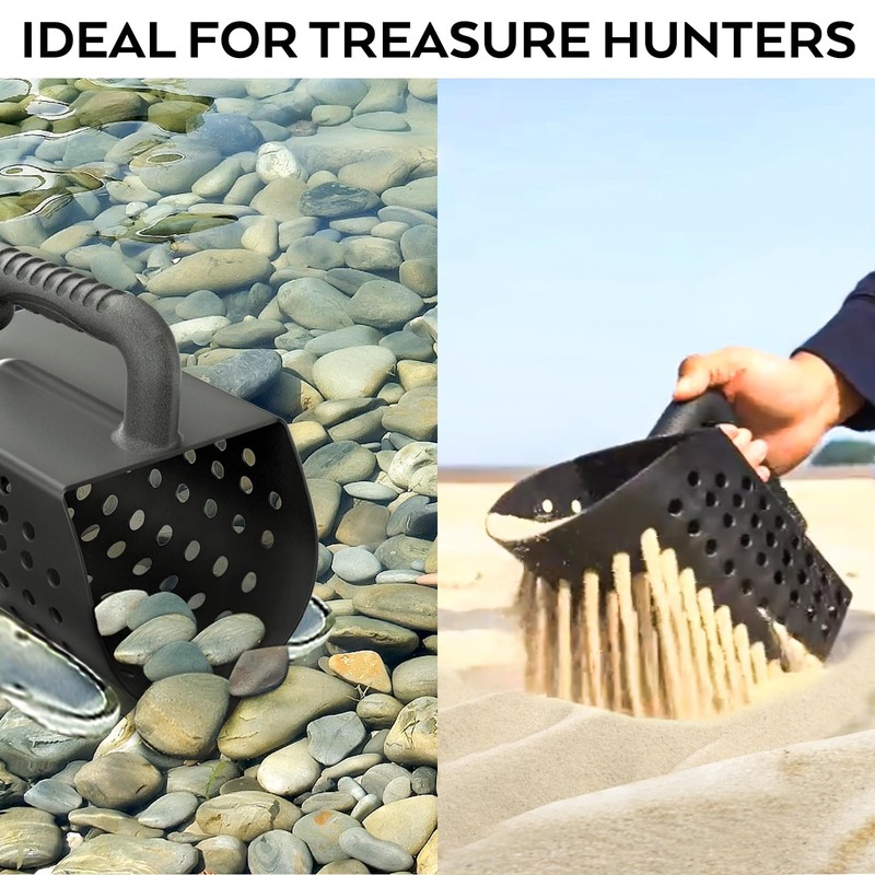 INCLY Sand Scoop & Shovel, Detecting Accessories for Kid &