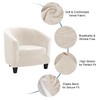 Byforphye Club Chair Cover, 2-Piece Set Tub Chair Covers with