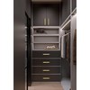 kwa heri Self-Stick Push Pull Helper Hidden Cabinet Handle ABS