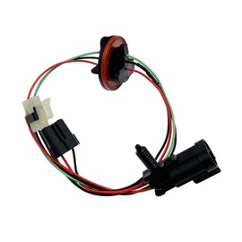 HYXUAN Headlight Lamp Wiring Harness Compatible with Do-dge Ram 1500 2500 3500 4500 5500 2010 2011 2012 2013 2014 2015 2016 2017, Light Wire Quad Halogen Only, OEM 68193062AB, 68193062AA