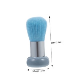 Vaguelly Nail Cleaning Brush Portable Powder Brush for Fingernails Toenails Soft Bristles for Gentle Cleaning Ergonomic Handle for Comfortable Grip for Manicure