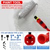 Multi-Angle Paint Brush Extender for High Ceiling, 1 PCS Extension