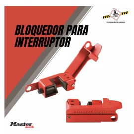 Master Lock Bloqueador Interruptores Masterlock 491b Bloqueo Disyuntor
