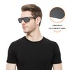 Tintart Oakley Holbrook Mix Polarized Etched Performance Lenses, Carbon Black