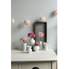 Flower Minis White Spherical Vase
