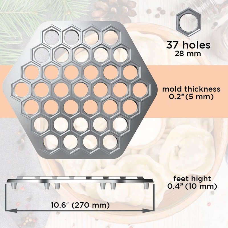 Russian Ravioli Mold Metal Mold Meat Siberian Meat Dumpling Machine