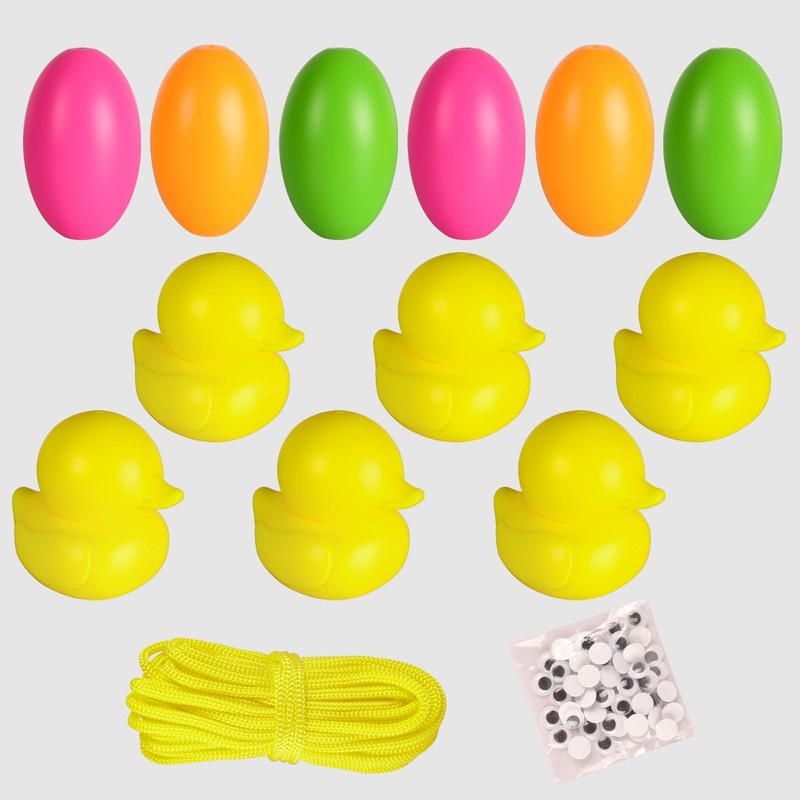 Highwild Shatterproof Shooting Targets with Hanging Rope, 6 Ducks +