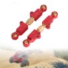 Luwecf 2Pcs 1:14 RC Vehicle Steering Rods Linkages Arm Tie