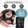 Kit 2 Mascarillas Bioaqua Puntos Negros Nariz Frente Barba