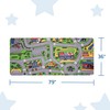 Children's Factory City Life Play Carpet, 36”L x 79”W, Learning
