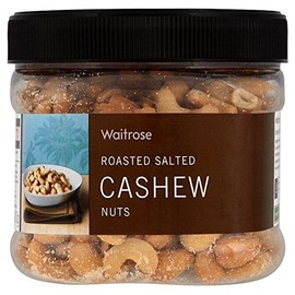 Salted Cashews Tub Waitrose 400 g