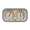 Springfield Color Track Humidity Meter and Indoor Thermometer, Analog Weather