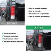 PIUGILH ABS Rear Tail Light Guards Cover Fit Hummer H2