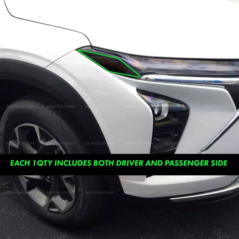 Deliciousticker For 2024-2025 Chevy Trax Front Side Markers SMOKE PreCut