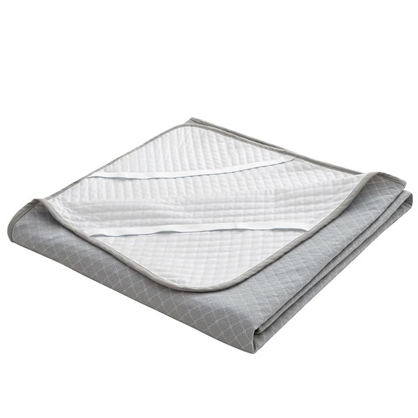 Waterproof Sheet, Single, 100% Cotton, Mattress Pad, Moisture Wicking, Breathable,