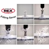WHEELER-REX 19050-1/2" Schedule 40 Plastic Pipe Fitting Saver