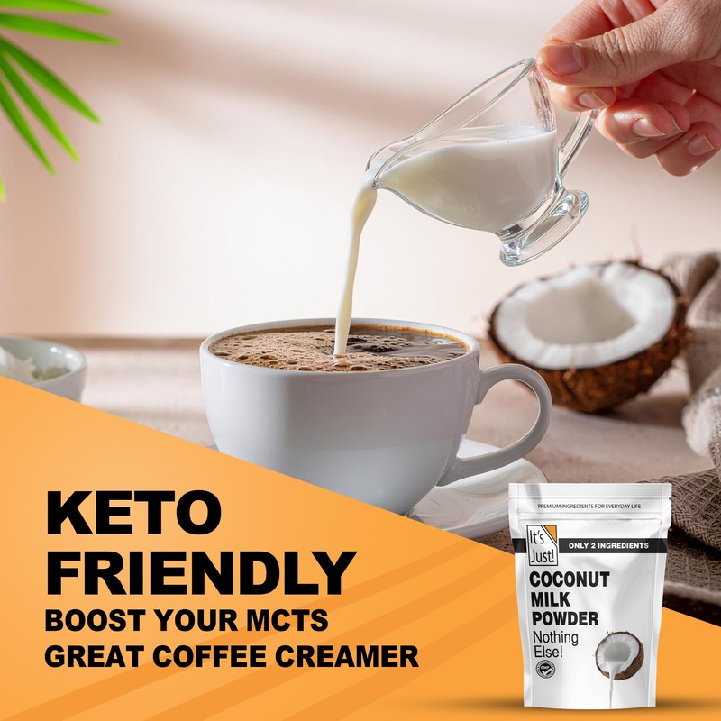 It's Just - Coconut Milk Powder, 24oz, Dairy-Free, Coconut Milk
