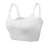 Coobie Seamless Scoopneck Bra,White,Full Size