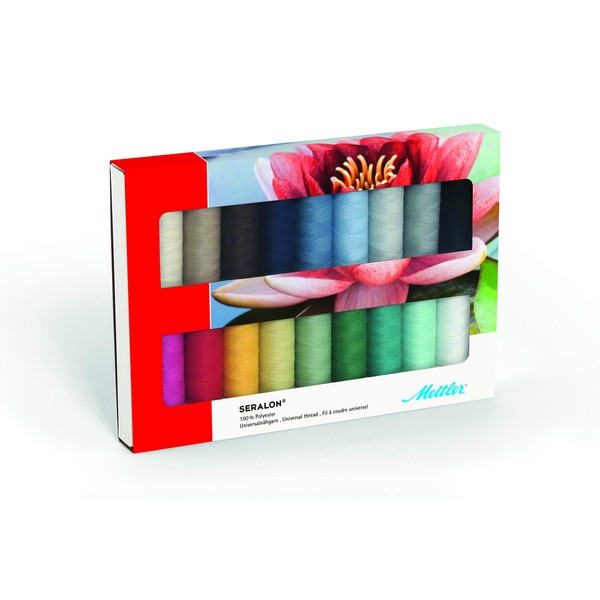 Mettler SERALON 18 Kit Sewing Thread Set: Universal Thread for