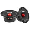 DS18 PRO-GM6.4B Midrange Loudspeaker 6.5" Red Aluminum Bullet, 480W Max,