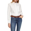 s.Oliver Crocodile Effect Leather Belt, cinnamon