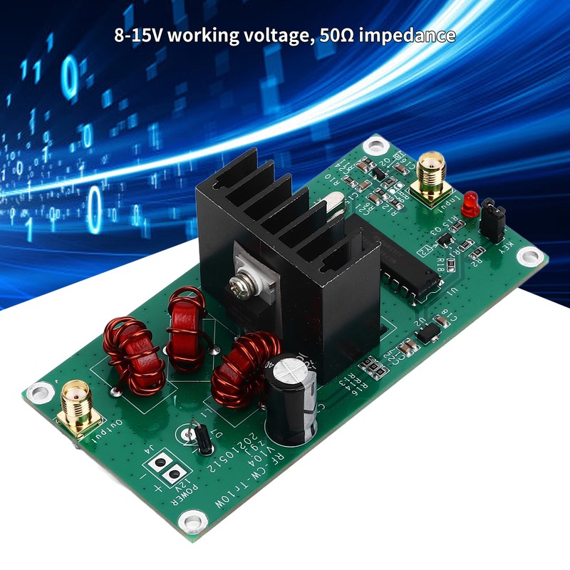 10W 13.56MHz QRP CW Radio Transmitter Module Wireless Power Amplifier