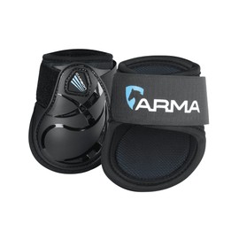 Shires Arma Carbon Fetlock Boots - Black Cob