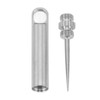 Portable Titanium Toothpicks Reusable Metal Pocket Toothpicks for Picnic Camping