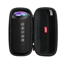 Hermitshell Custom Protective Storage Case Compatible Ortizan Bluetooth Speaker Waterproof IPX7 Wireless Speaker (Black) (Case Only)