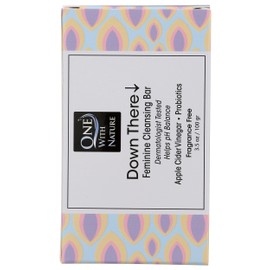 ONE WITH NATURE Fragrance Free Feminine Cleansing Bar, 3.5 OZ