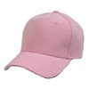 DECKY Fitted Cap, Pink, 7 1/4
