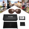 Joopin Oversized Rectangle Sunglasses Tortoise Shades for Women Ladies Trendy