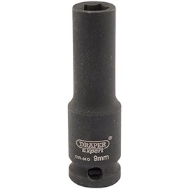 Draper Expert 06882 9mm Impact Deep Socket with 3/8-inch Drive