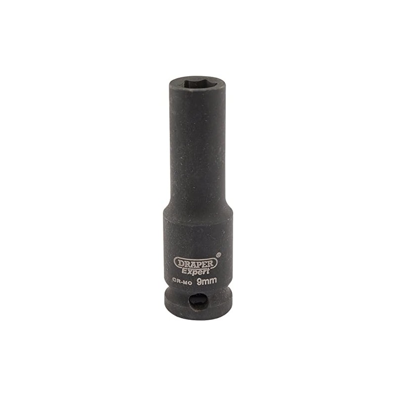 Draper Expert 06882 9mm Impact Deep Socket with 3/8-inch Drive