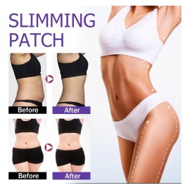 30 Piezas Parches Reductores Con Imán Cinta Azul Adelgazant Lavanda