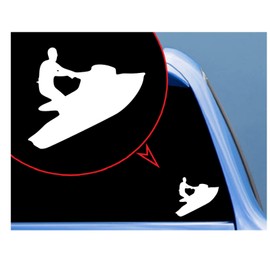 Waverunner Jetski Decal for Truck, Funny, Tumbler, Window, Laptop, Phone, Stickers, Home Decoration.