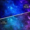 Faxdong Galaxy Universe Space Tapestry, Blacklight Starry Night Sky Mysterious