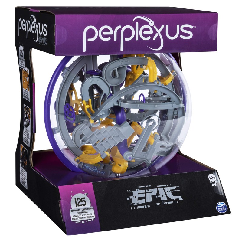 Spin Master Games Perplexus Epic Interactive Maze Game with 125