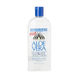 Fruit of the Earth Moisturer Gel, Aloe Vera, 12 Ounce