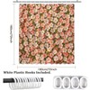Floral Shower Curtain Pink Farmhouse Flowers Shower Curtain 72 X