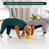 Kuoser Dog Recovery Suit, Anti Licking Dogs Rear Leg Sleeve,
