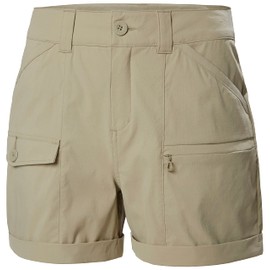 Helly Hansen Womens Maridalen Shorts, XL, Pebble