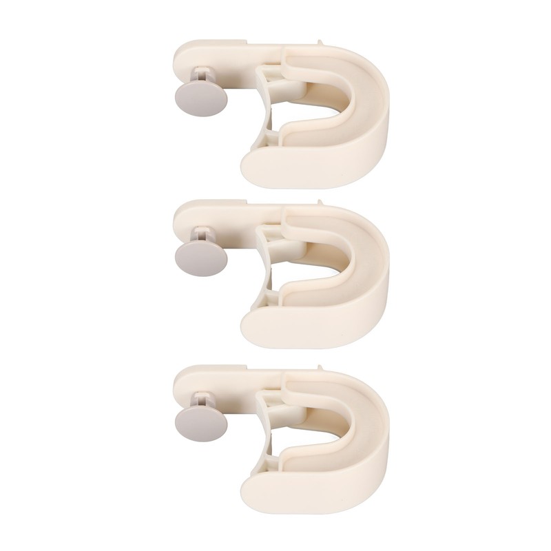 3Pcs Broom Mop Holder Self Adhesive Prevent Slip Multipurpose Wall