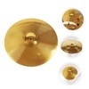 Kisangel Drum Cymbal Replacement Cymbal for Jazz Drums Lightweight Portable