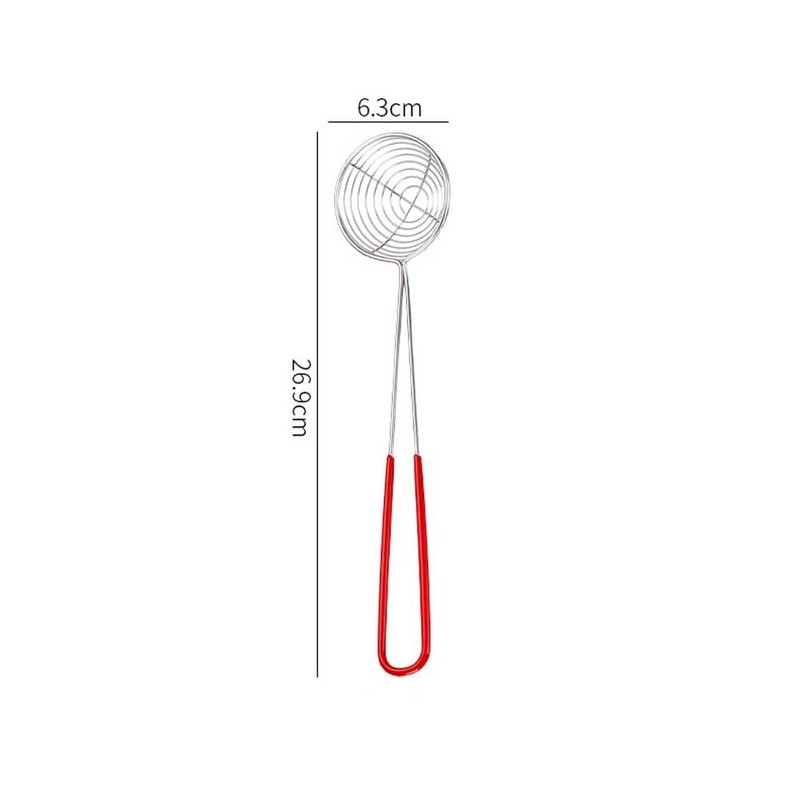 2 Pcs Hot Pot Strainer Spoon Stainless Steel Slotted Spoon