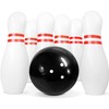 NOVELTY PLACE Giant Inflatable Bowling Set for Kids & Adults